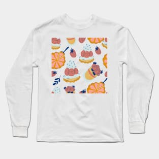 Home Baking Pattern Long Sleeve T-Shirt